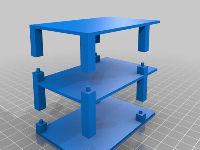 Stackable Raspberry PI – Free 3D Model STL