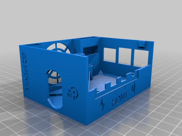 Raspberry Pi4 Case – Gratis 3D-model STL
