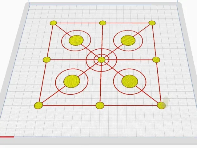 Bed Level Test – Free 3D Model STL