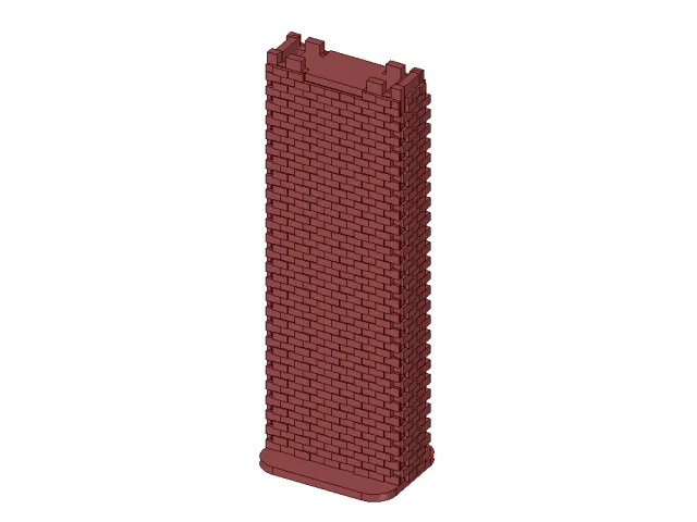 Quadruple height pier for plarail by LASER cuter – Free 3D Model STL
