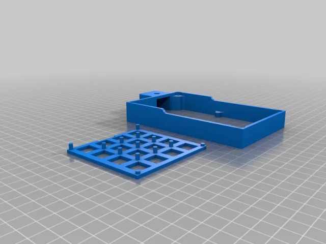 RobotDyn 4x4 KeyPad Breakout Single Encoder – Free 3D Model STL