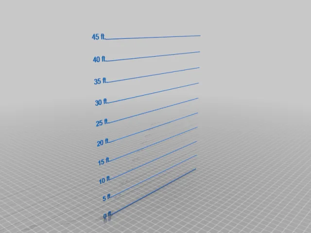 Printbed Height Chart – Modello 3D gratuito STL