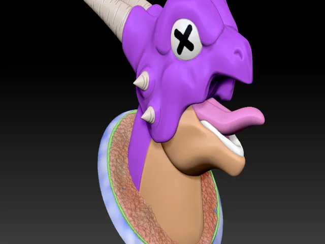 Gohan Dragon – Kostenloses 3D-Modell STL