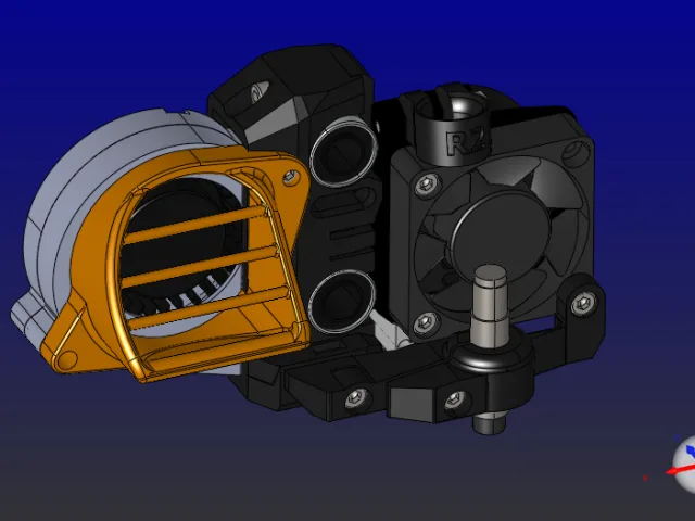 Fan shroud for prusa mini – Modelo 3D gratuito STL