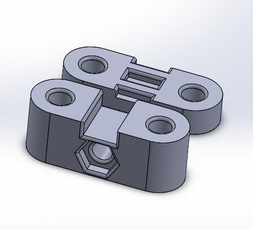 Solidworks Y-axis belt tensioner part – Free 3D Model STL