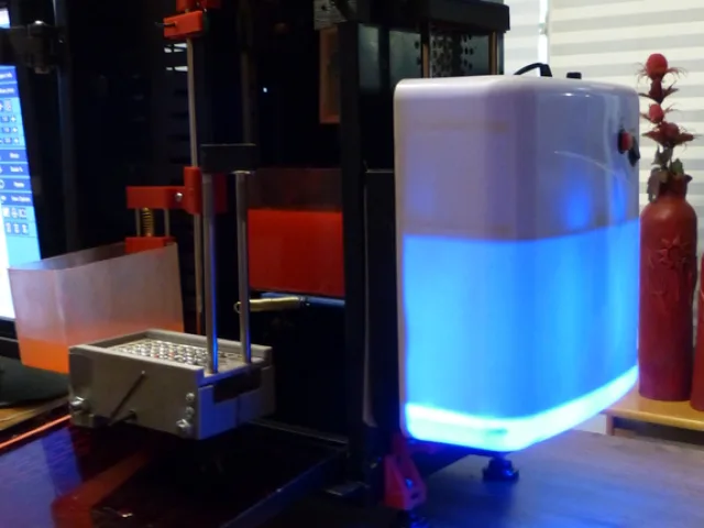 UV Station for Uncia 3D printer. – Free 3D Model STL