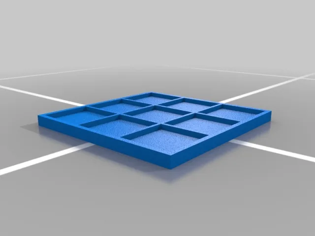 Tic Tac Toe – Gratis 3D-model STL