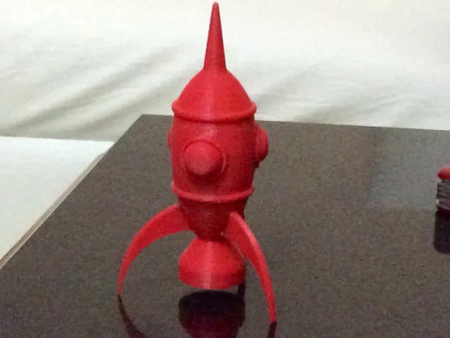 Comic Rocket – Free 3D Model STL