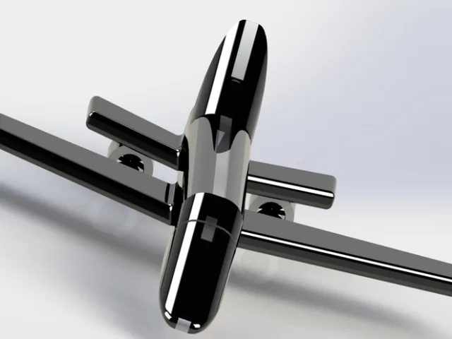 Bullet Plane – Modello 3D gratuito STL