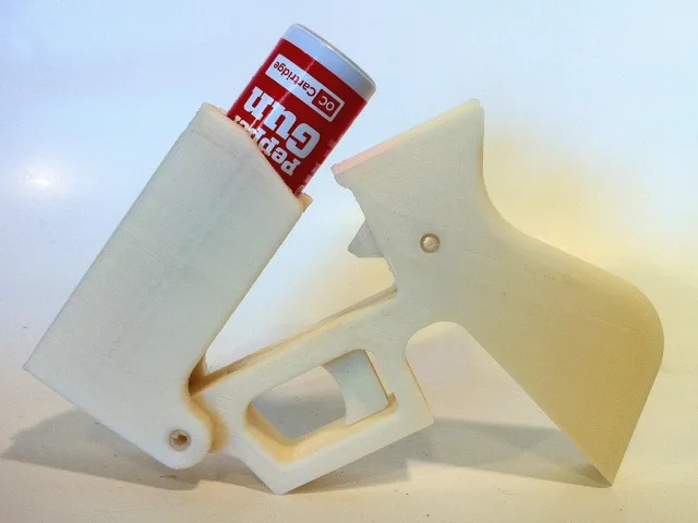 3D Printed Pepper Spray Gun – Modelo 3D gratuito STL