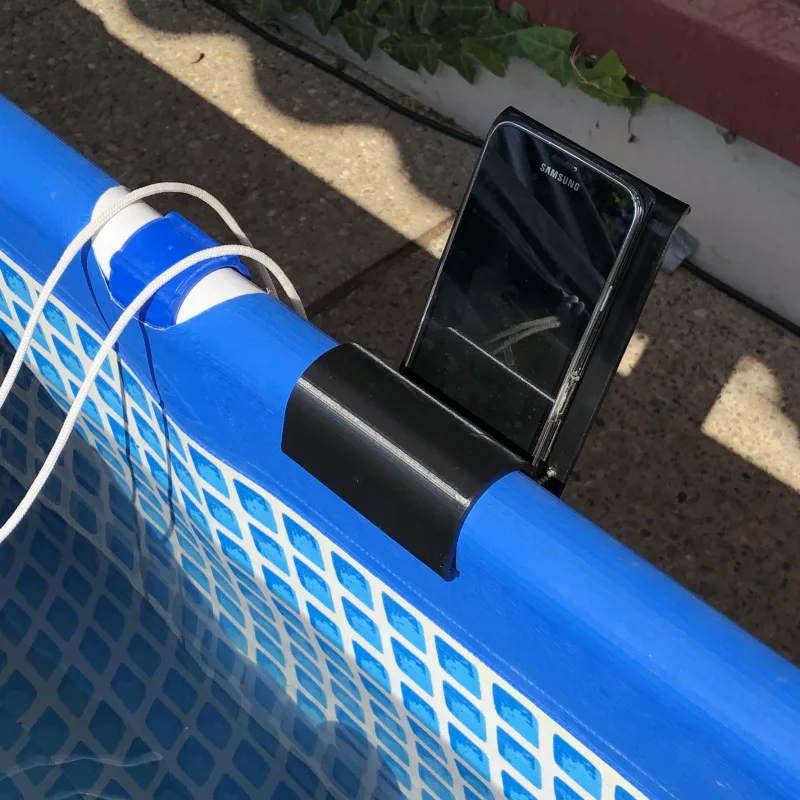 Handyhalter Intex Pool Fixation Mobile – Modèle 3D imprimable de Thingiverse
