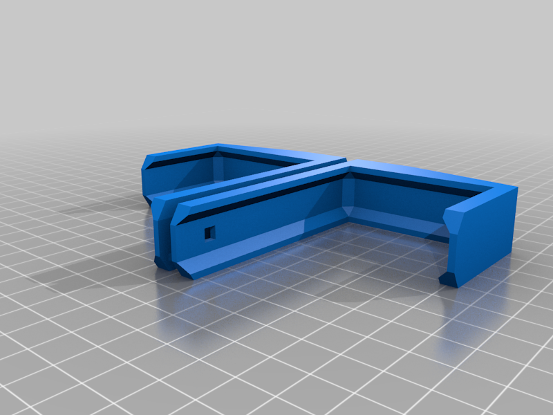 backpapier / baking paper hook wall mount – 3D printable model from Thingiverse
