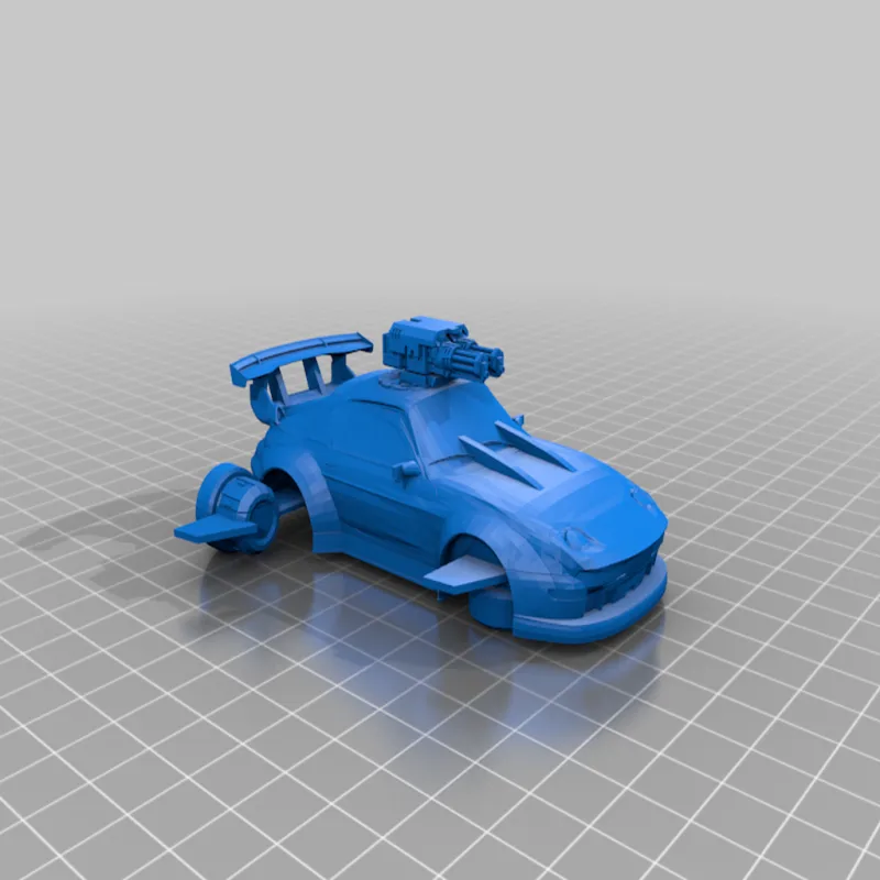 PORSHE-FIGHTER – 3D-Druckmodell von Thingiverse