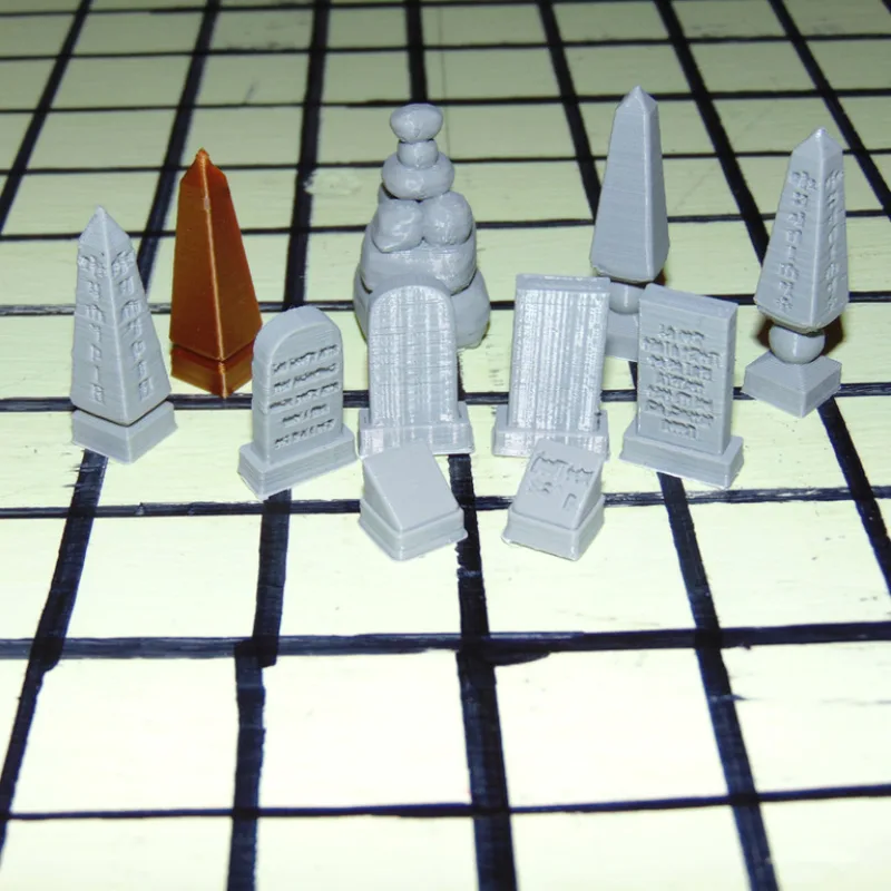 Roadside Markers for RPG – 3D printable model from Thingiverse