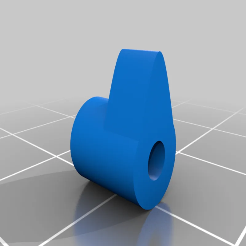 wall nail pictures hook – 3D-Druckmodell von Thingiverse
