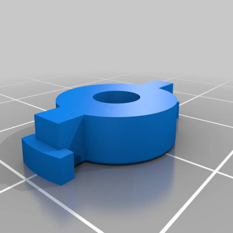 Jupiter Mellophone Valve Guide – 3D printable model from Thingiverse
