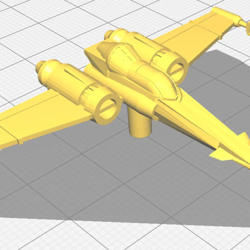 Z95 starfighter – Modelo 3D imprimible de Thingiverse