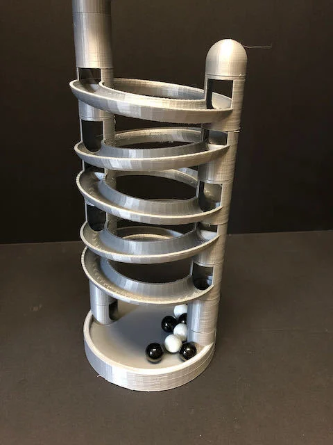Marble Run Compatible 100 mm Split Circle – Modèle 3D imprimable de Thingiverse
