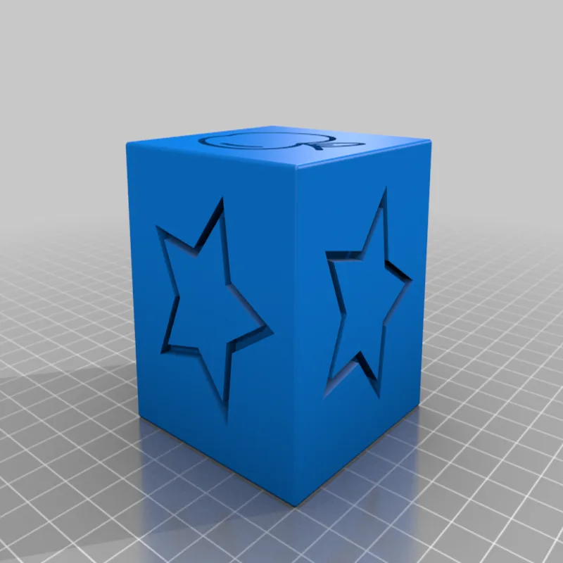 VIPKid Reward Dice – 3D printable model from Thingiverse