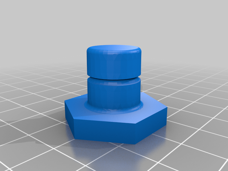 Nitrox Stick_O2 Sensor Bushing and Plug – 3D printable model from Thingiverse