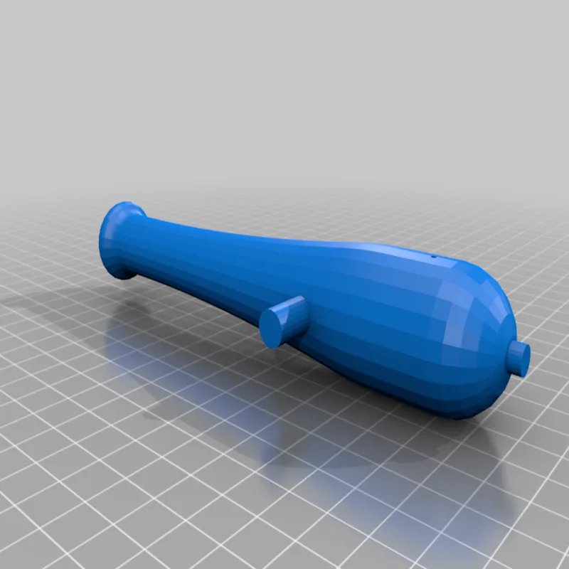 Cannon (Designed for lost wax casting) – Modello 3D stampabile da Thingiverse