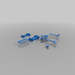 flat 2d plotter for 28BYJ stepper motors – 3D printable model from Thingiverse