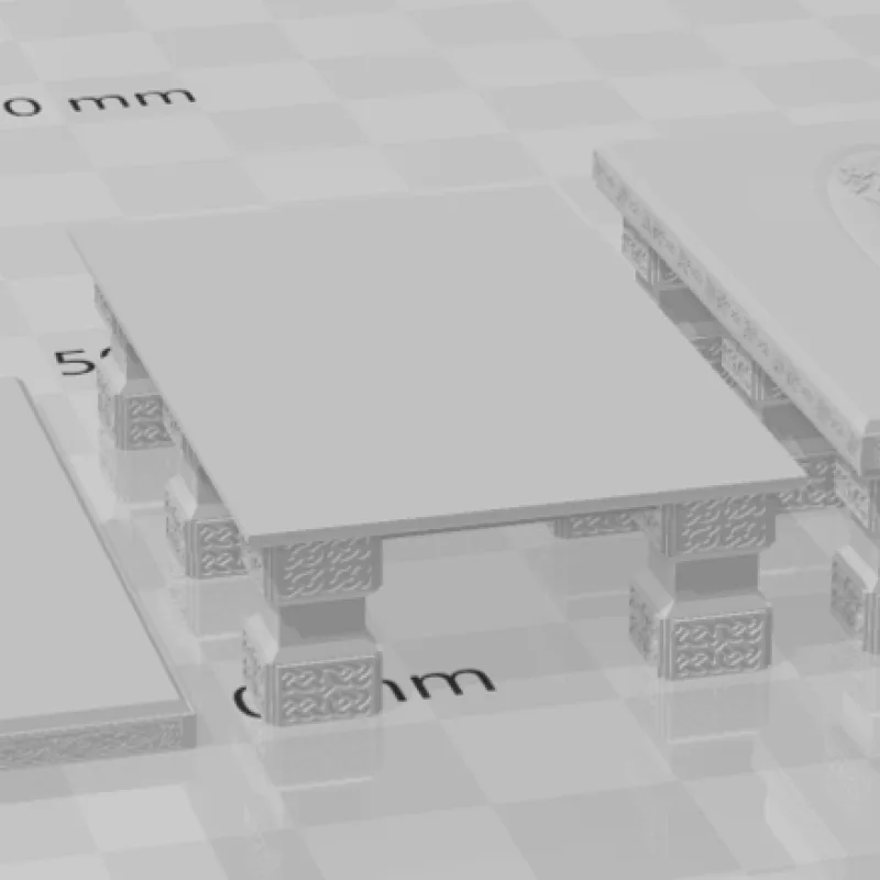 Dwarven Table - Stone Skull Studios – Modelo 3D imprimible de Thingiverse