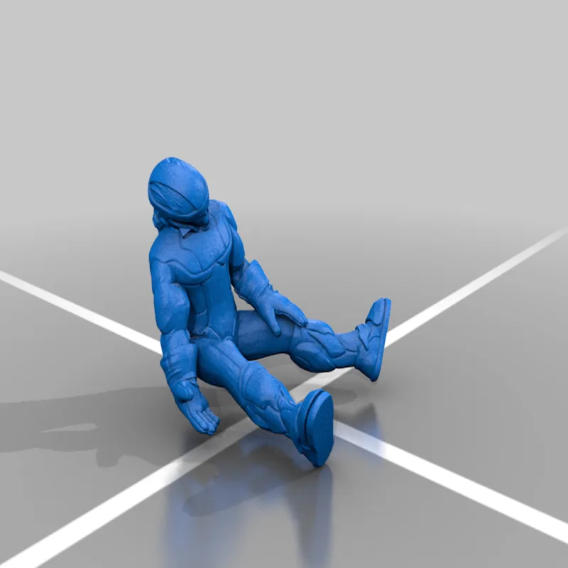 Dead Astronauts (4 Poses) – 3D-Druckmodell von Thingiverse