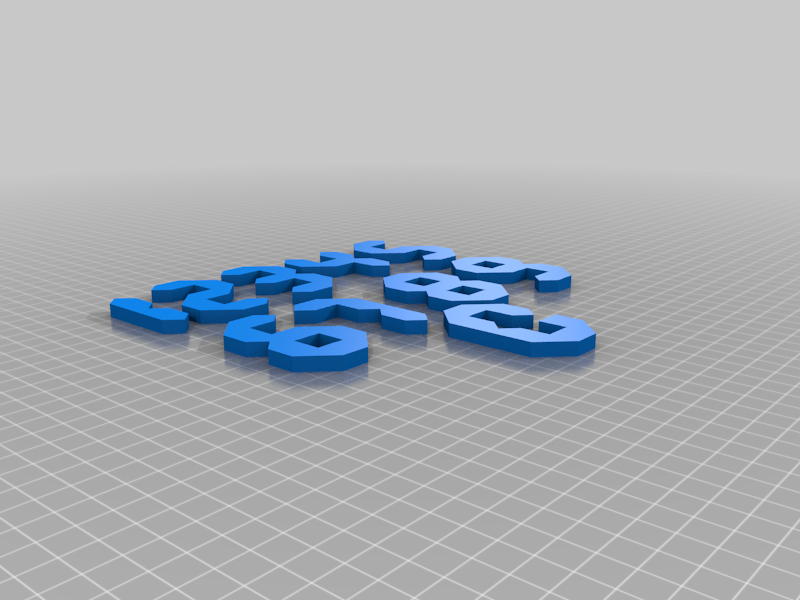 Numbers game puzzle thing – Modelo 3D imprimible de Thingiverse