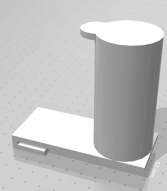 Makerbot Mini Large Spool Holder – Modello 3D stampabile da Thingiverse