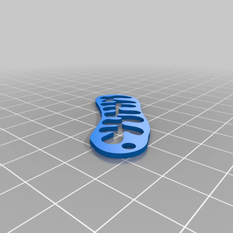 Mitochondrion - earring – Modèle 3D imprimable de Thingiverse