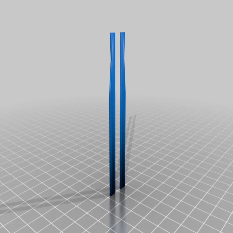 C7 corvette model side skirts – 3D-printbaar model van Thingiverse