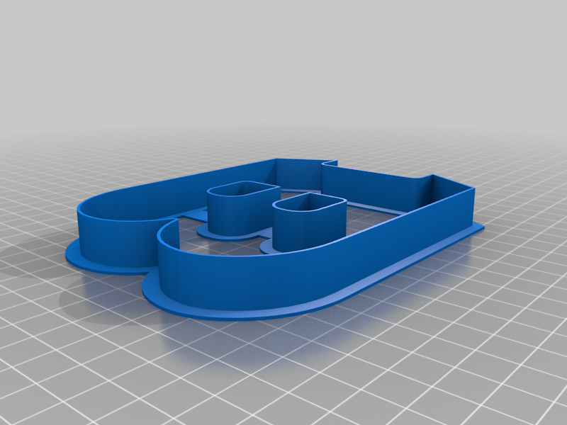 Cincinnati Bengals Cookie Cutter – 3D-Druckmodell von Thingiverse