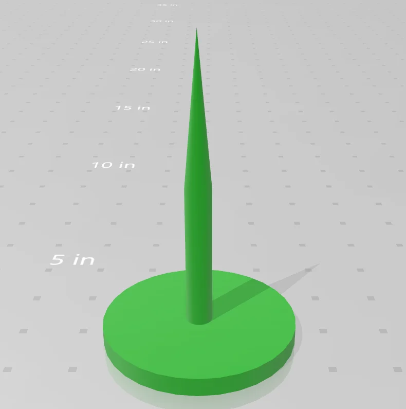 Archery Target Pin – Modèle 3D imprimable de Thingiverse