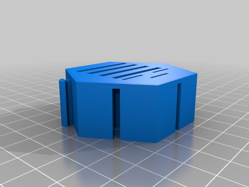 Modular Desk Module SD Card Holder – 3D-printbaar model van Thingiverse