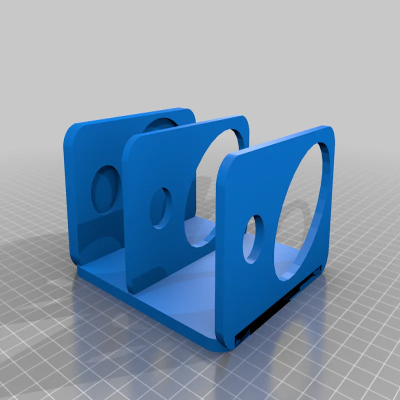 Toothpaste and Toothbrush Holder – Modello 3D stampabile da Thingiverse