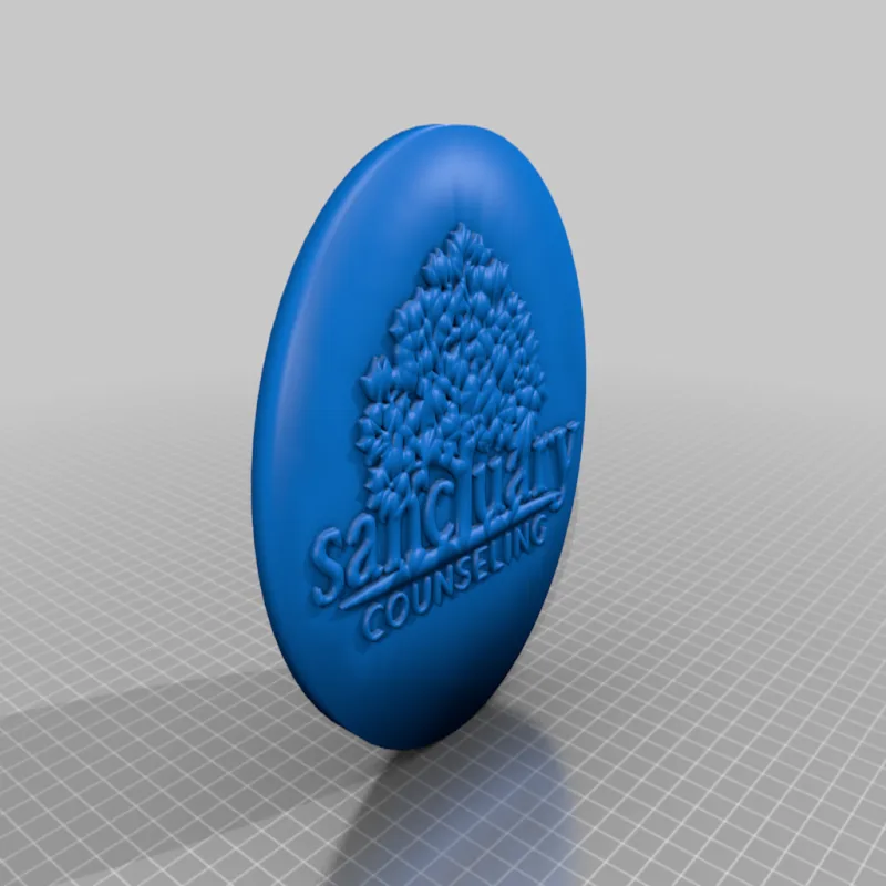 Sanctuary Counseling Button – Modèle 3D imprimable de Thingiverse