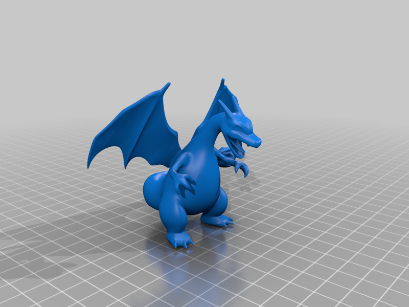 Charizard – Modello 3D stampabile da Thingiverse