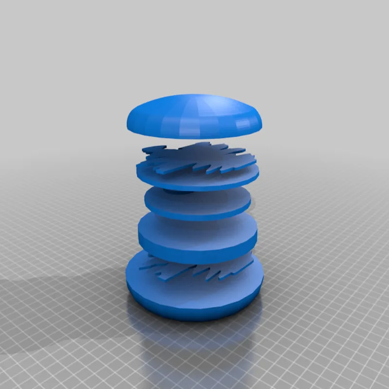 egg burger – 3D-Druckmodell von Thingiverse
