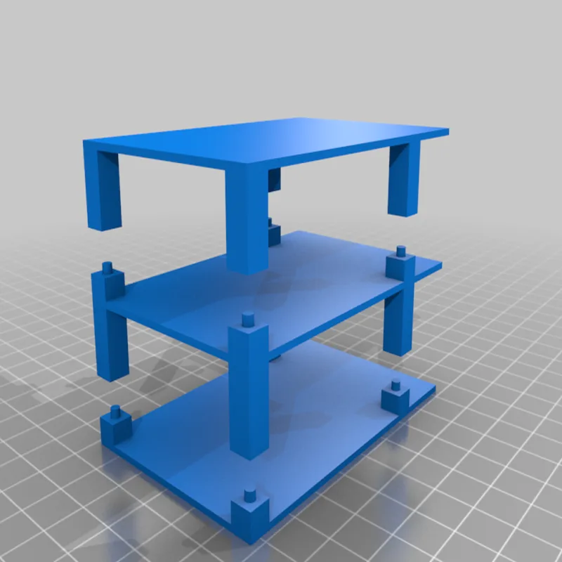 Stackable Raspberry PI – Modello 3D stampabile da Thingiverse