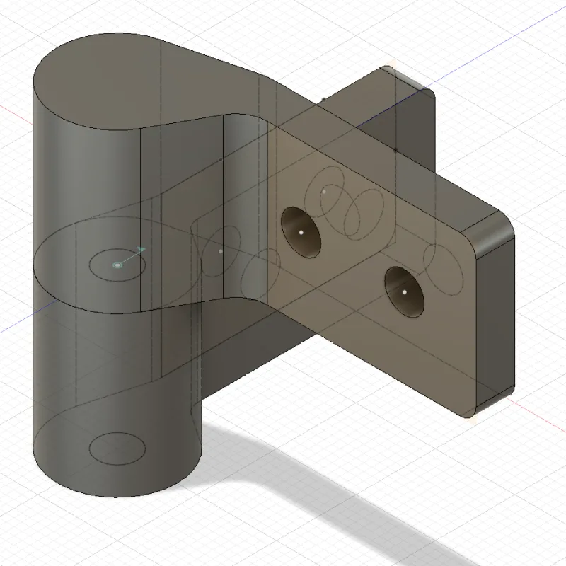 3D Printer Enclosure (box) Door Hinge – 3D printable model from Thingiverse