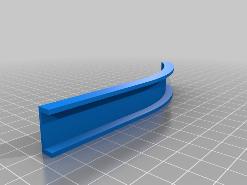 Cable Guide for Makerfarm 12" i3v – Modello 3D stampabile da Thingiverse
