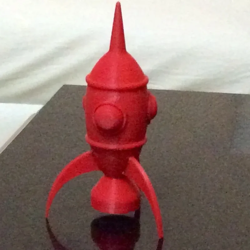 Comic Rocket – Modello 3D stampabile da Thingiverse