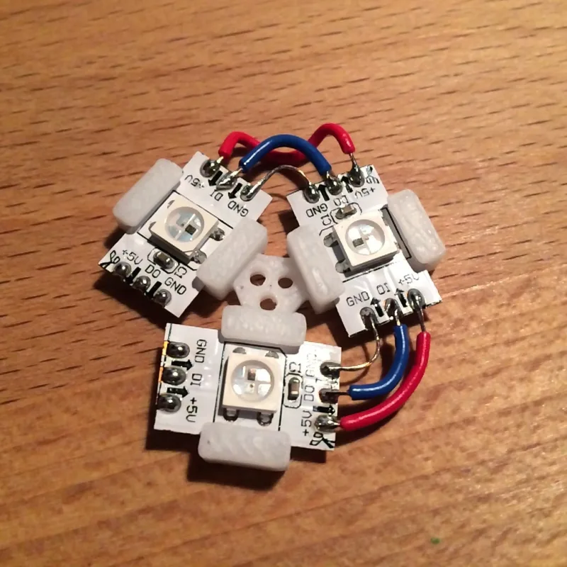 Neopixel Triplet – 3D-Druckmodell von Thingiverse